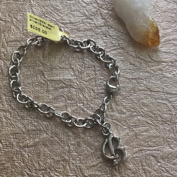Krementz Sterling 925 B Initial Bracelet - Picture 3 of 3